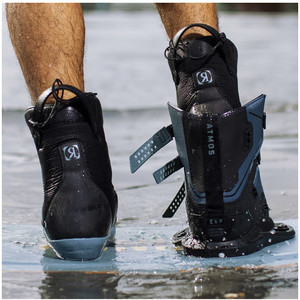 2022 Ronix Atmos Exp Intuition Wake Boots 22306 - Sort Cement